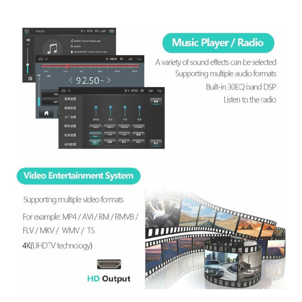 Toyota Fortuner Android Infotainment System - dscarworld.com